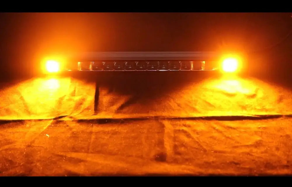 HGV Auto. GRAFTER. 20’’ Slim Lightbar with Amber Strobe 11,000 Lumen Lightbars