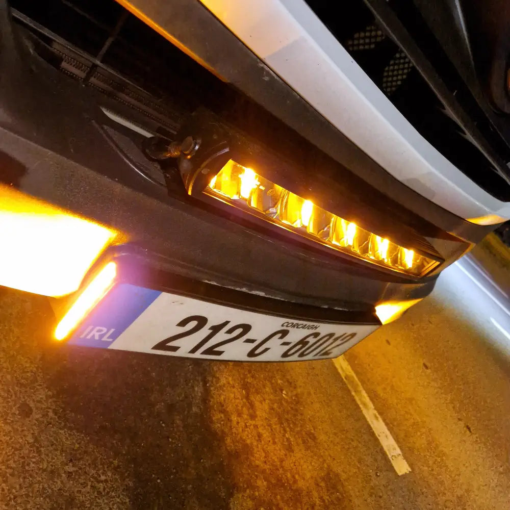 HGV Auto. LITTLE BOY. 22’’ Curved Light Bar Amber/White DRL 12,000lumen Light Bar