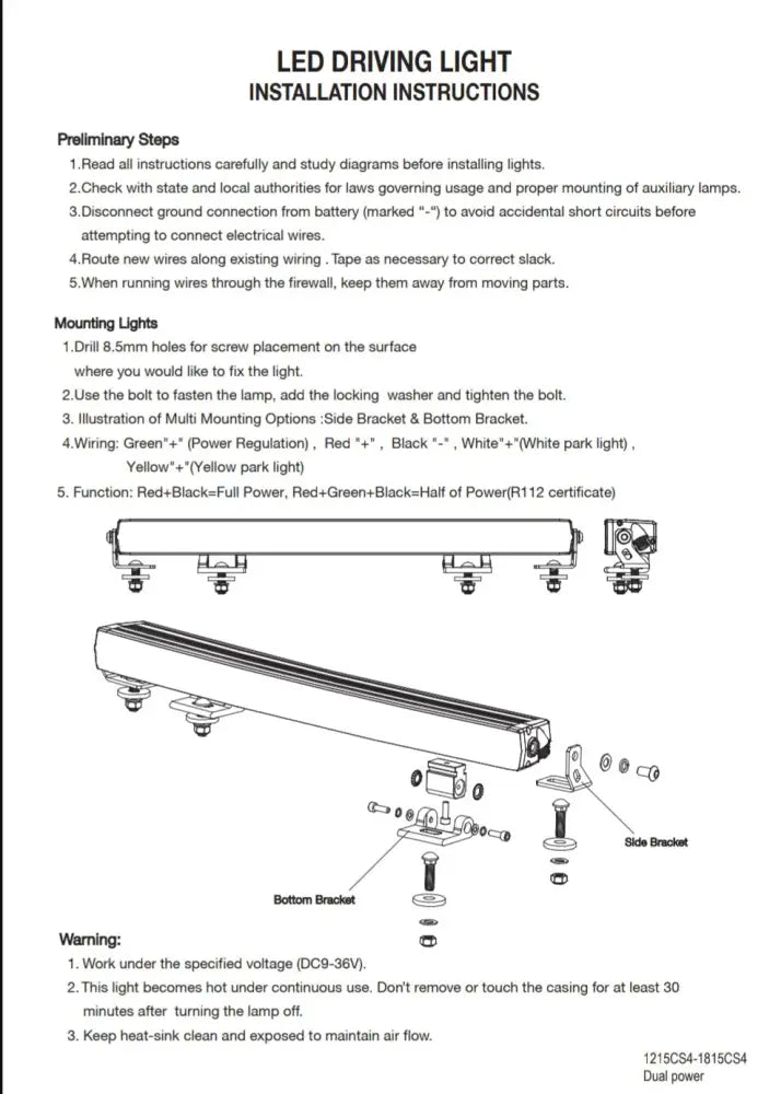 HGV Auto. NEO 2.0 CURVED. 22’’ CURVED Light Bar. Dual Colour DRL. 15,500 Lumen Light Bar