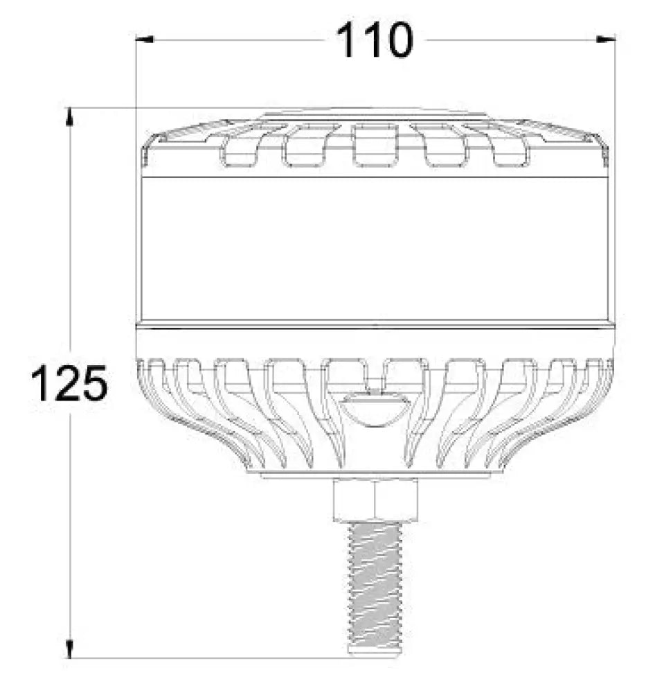 HGV Auto. SHADOW RANGE. Amber Beacon. Short. 2 fitment options Beacon