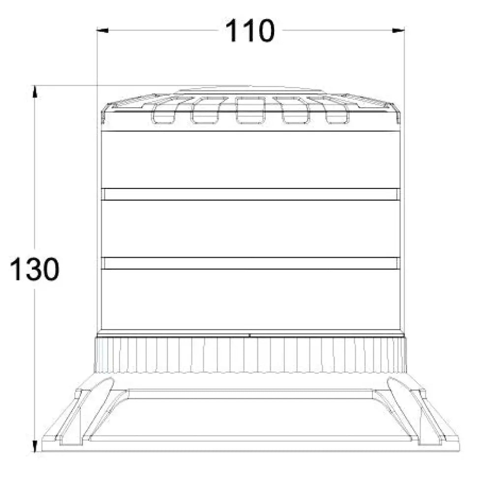 HGV Auto. SHADOW RANGE. Amber Beacon. Tall. 2 fitment options Beacon