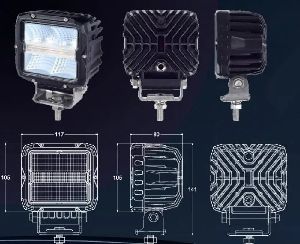 HUNTER. HGV Auto. Work Lights