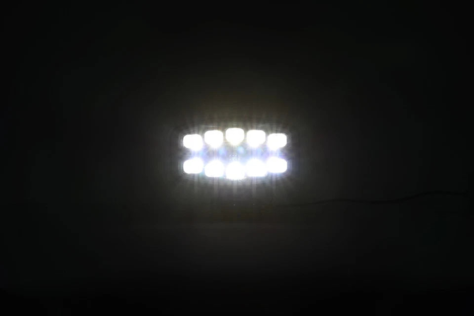 9" Oval Dynamic White Amber DRL 10v-30v
