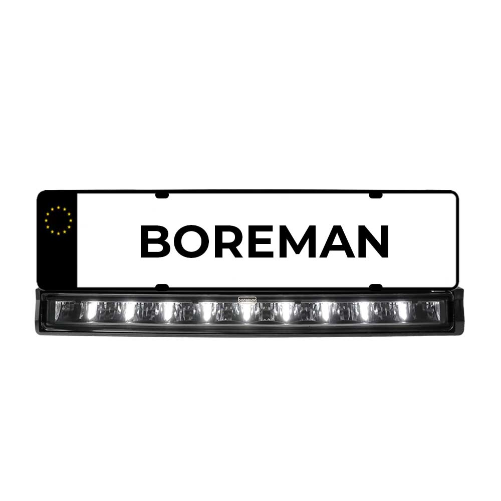 NUMBER PLATE HOLDER WITH LED LIGHTBAR – PART NO.: 1001-6120