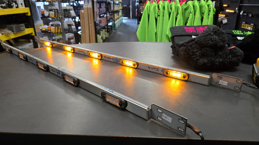 Scania Next Gen Lower Grill Strip 5 LED Stainless