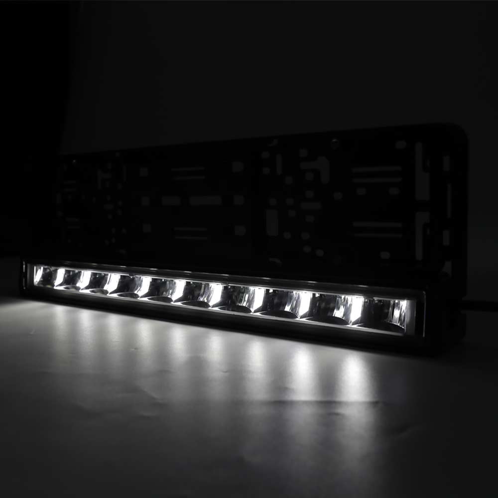NUMBER PLATE HOLDER WITH LED LIGHTBAR – PART NO.: 1001-6120