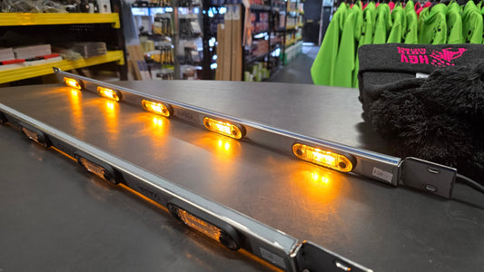 Scania R (PRE NEXT GEN) Lower Grill Strip 5 LED Stainless