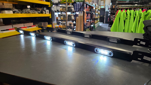 Scania Next Gen Lower Grill Strip 5 LED BLACK