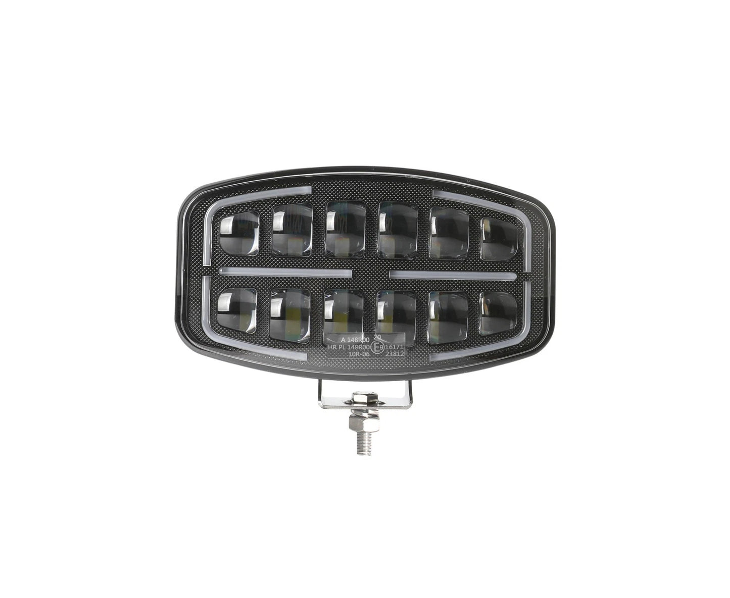 EDGE LED Halogen Headlight DRL white/yellow light - 12-24V