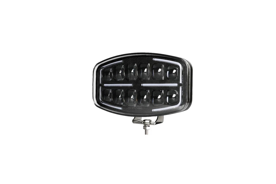 EDGE LED Halogen Headlight DRL white/yellow light - 12-24V