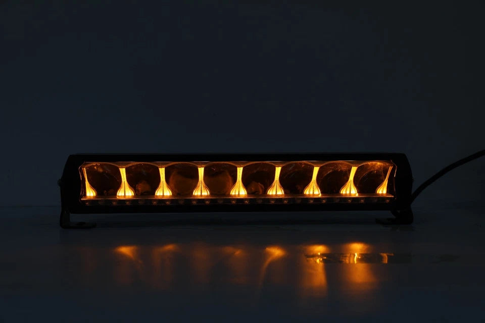 17" Led Light Bar Position Emergency Warning Hazard Flash Strobe Beacon Amber