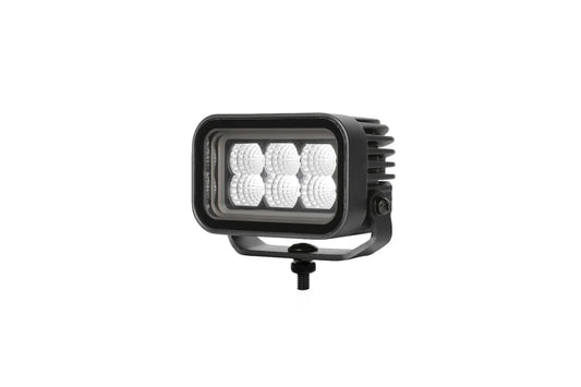 3D LED Amber Red DRL, Powerful work lamp 12v-24v OBLONG