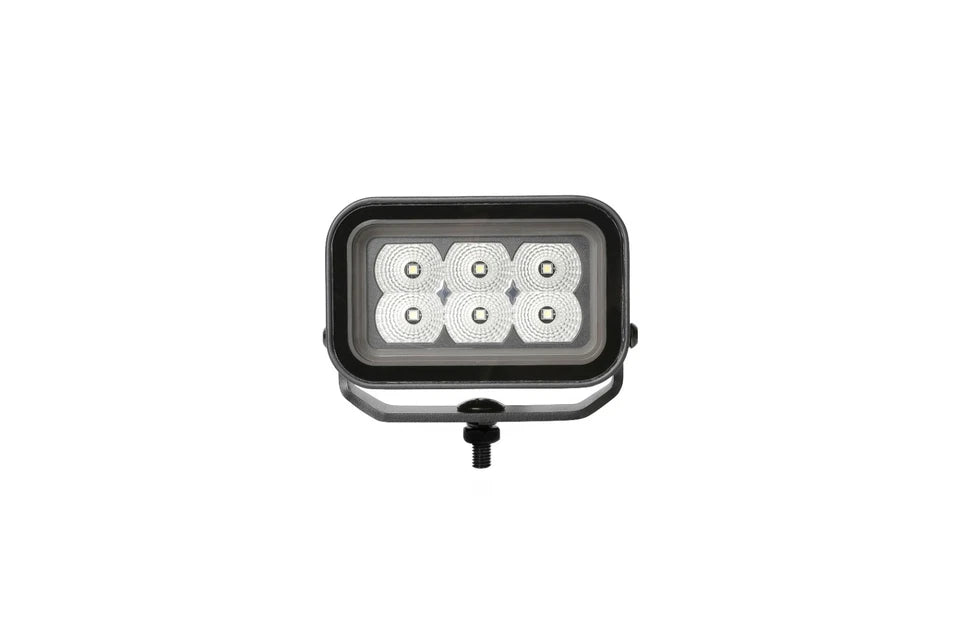 3D LED Amber Red DRL, Powerful work lamp 12v-24v OBLONG