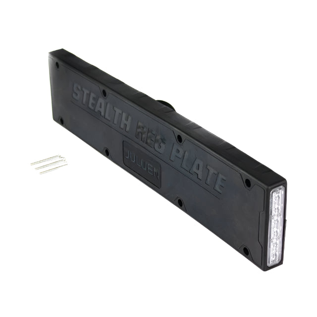 JULUEN AXIXTECH STEALTH NUMBER PLATE WARNING SYSTEM (R65, R10) P/N: STLP