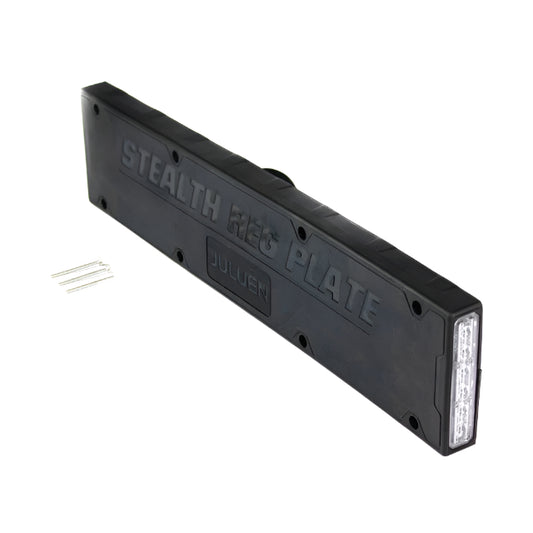 JULUEN AXIXTECH STEALTH NUMBER PLATE WARNING SYSTEM (R65, R10) P/N: STLP
