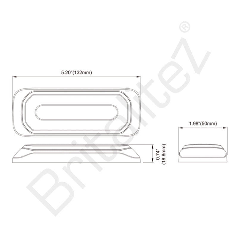 RTX Halo Ring, Dual Function, LED Warning Light